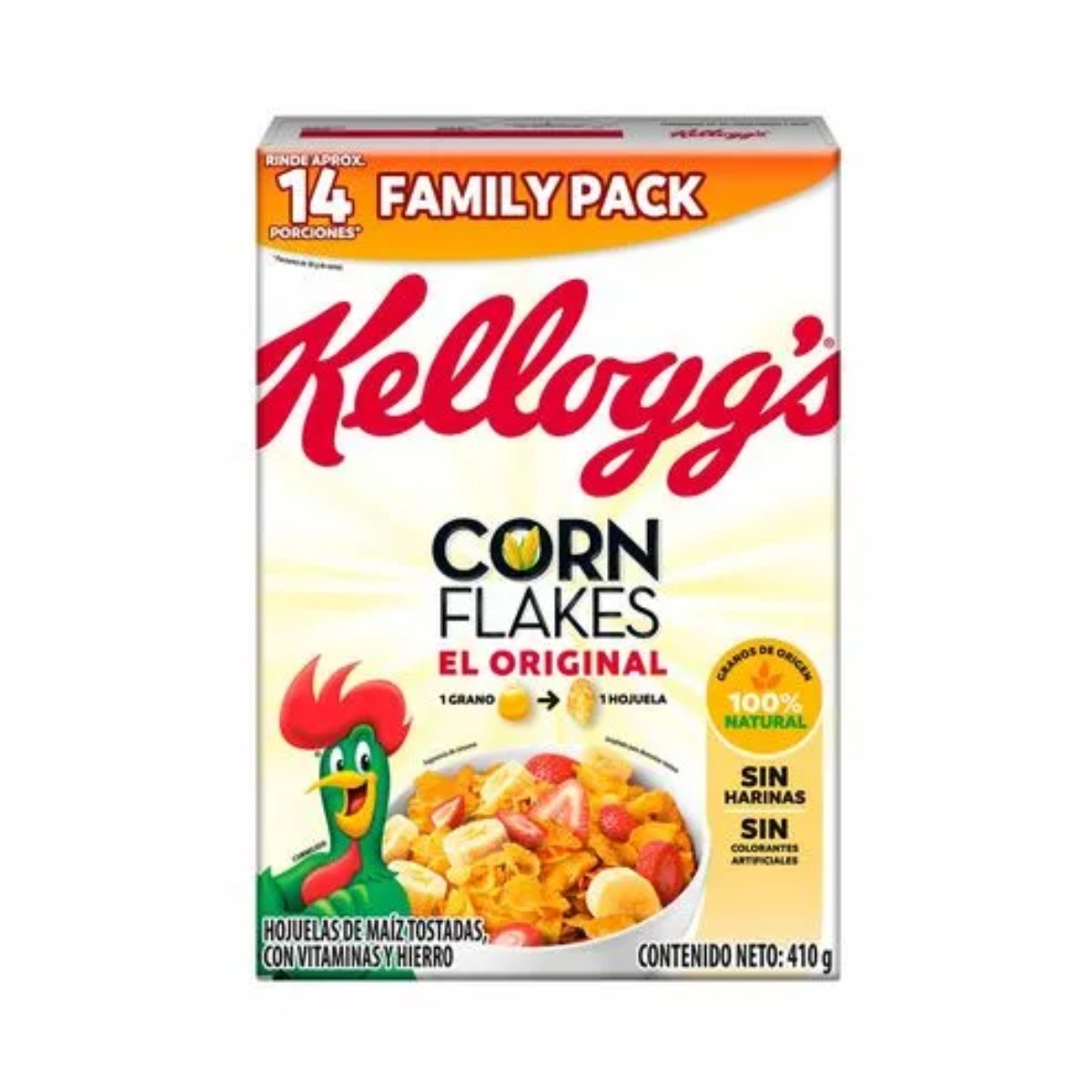 CEREAL CORN FLAKES CAJA X 410 gr