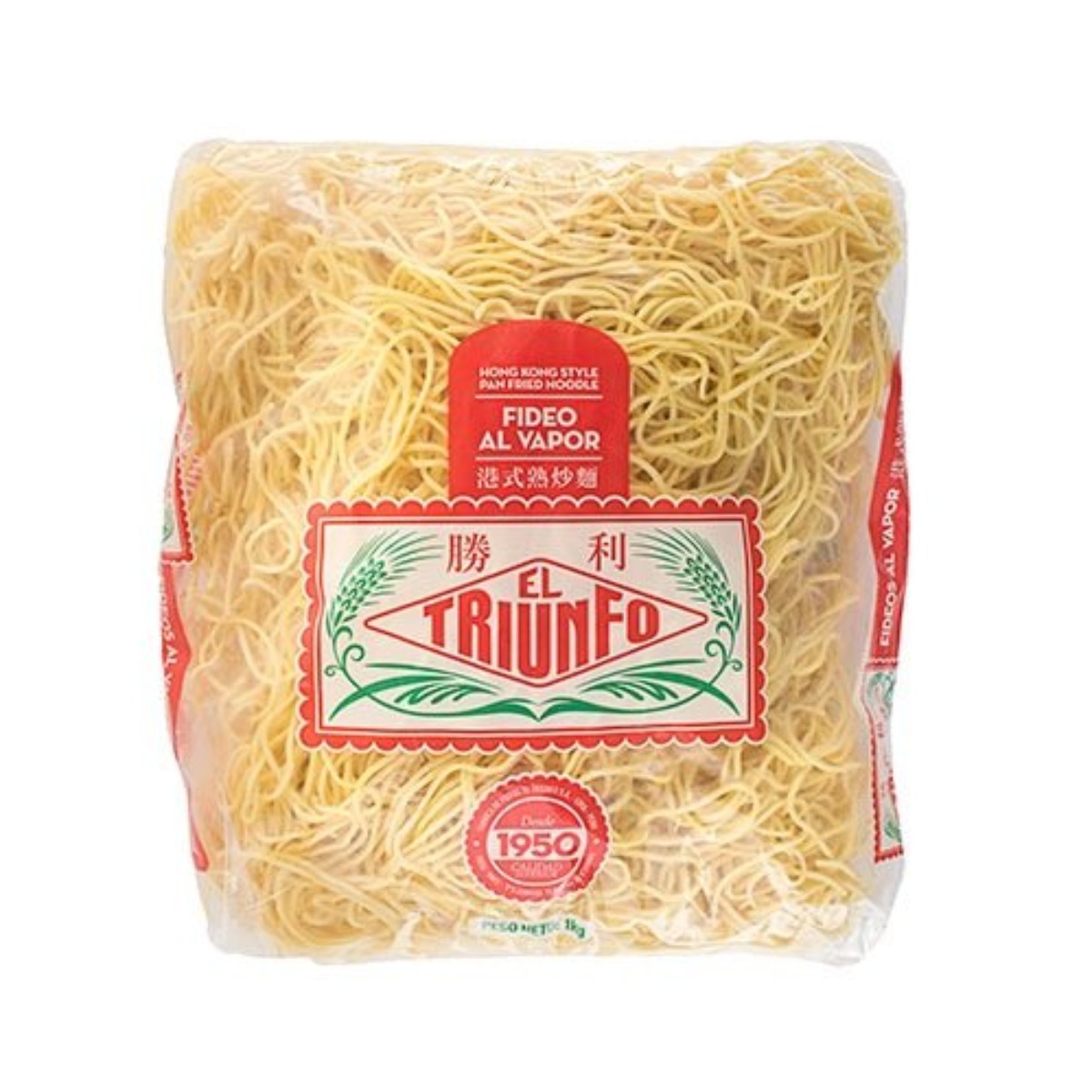 FIDEO CHINO AL VAPOR EL TRIUNFO X 500 GR