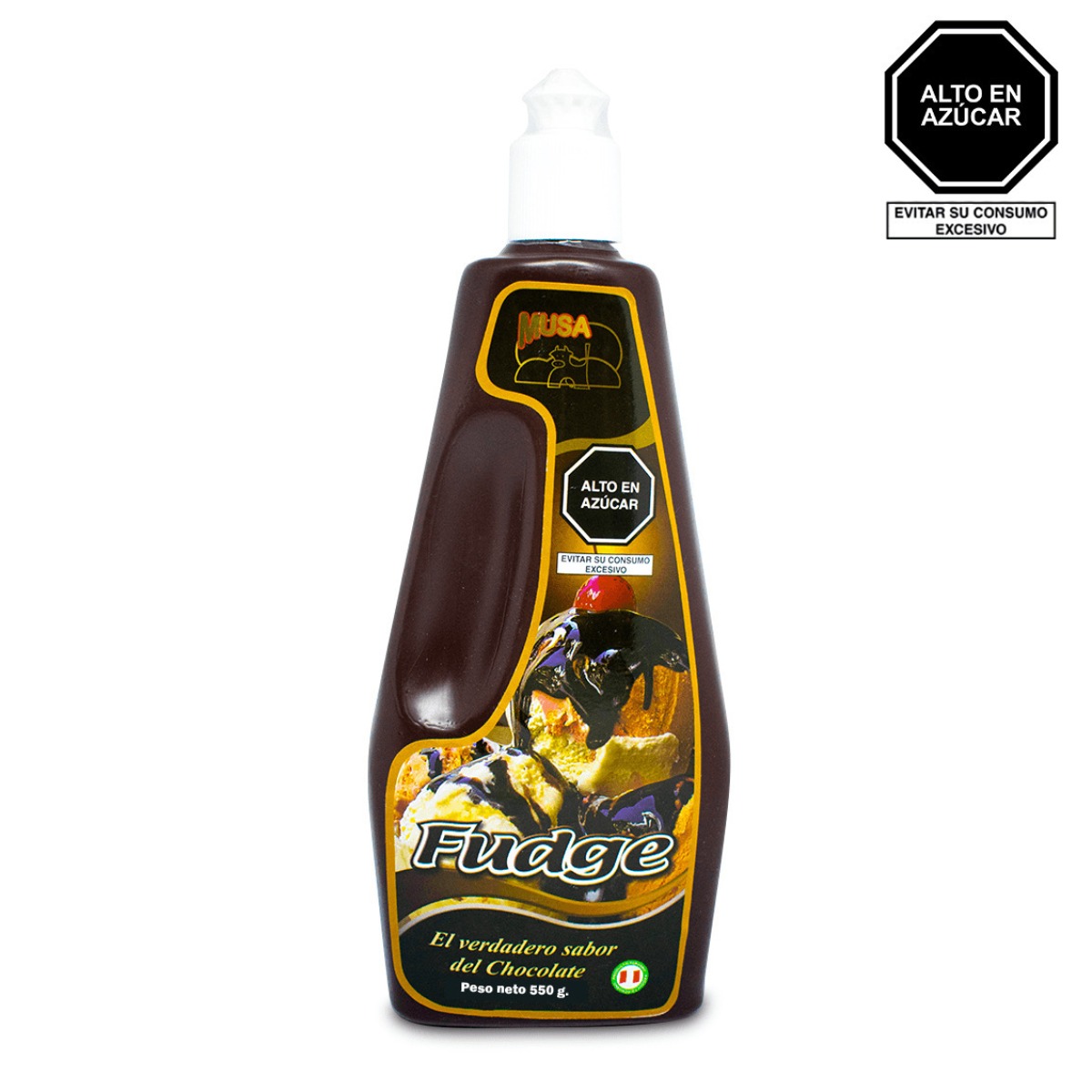 FUDGE HELADERO MUSA X 550 GR