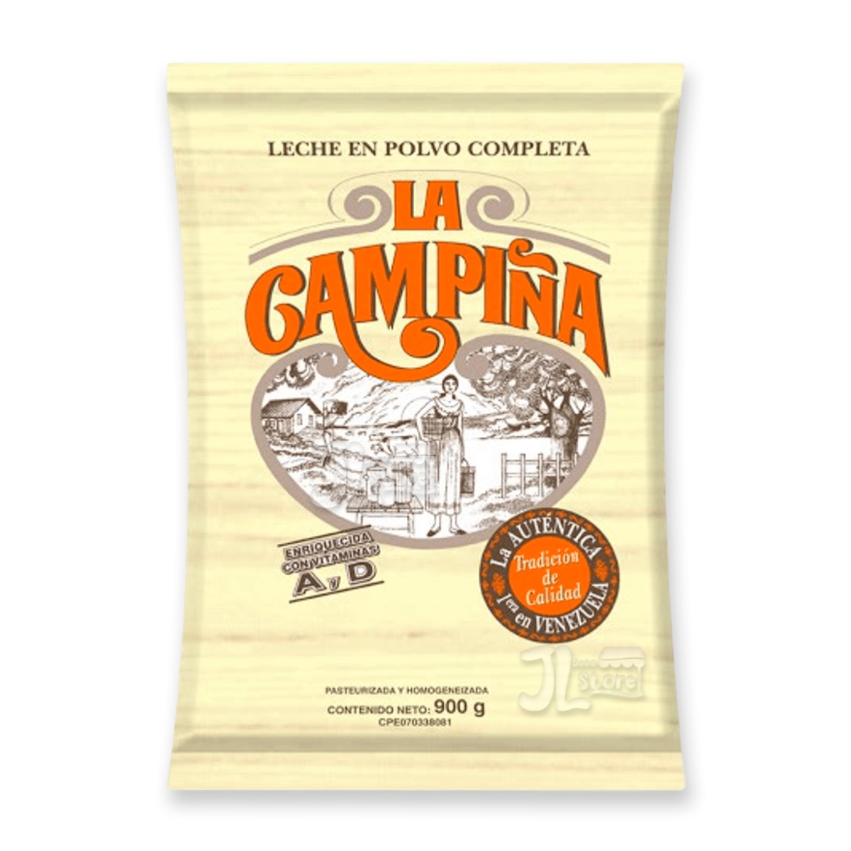 LECHE EN POLVO LA CAMPIÑA X 900 GR