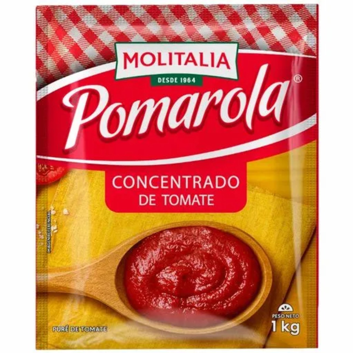 PASTA DE TOMATE CONCENTRADA POMAROLA X KG