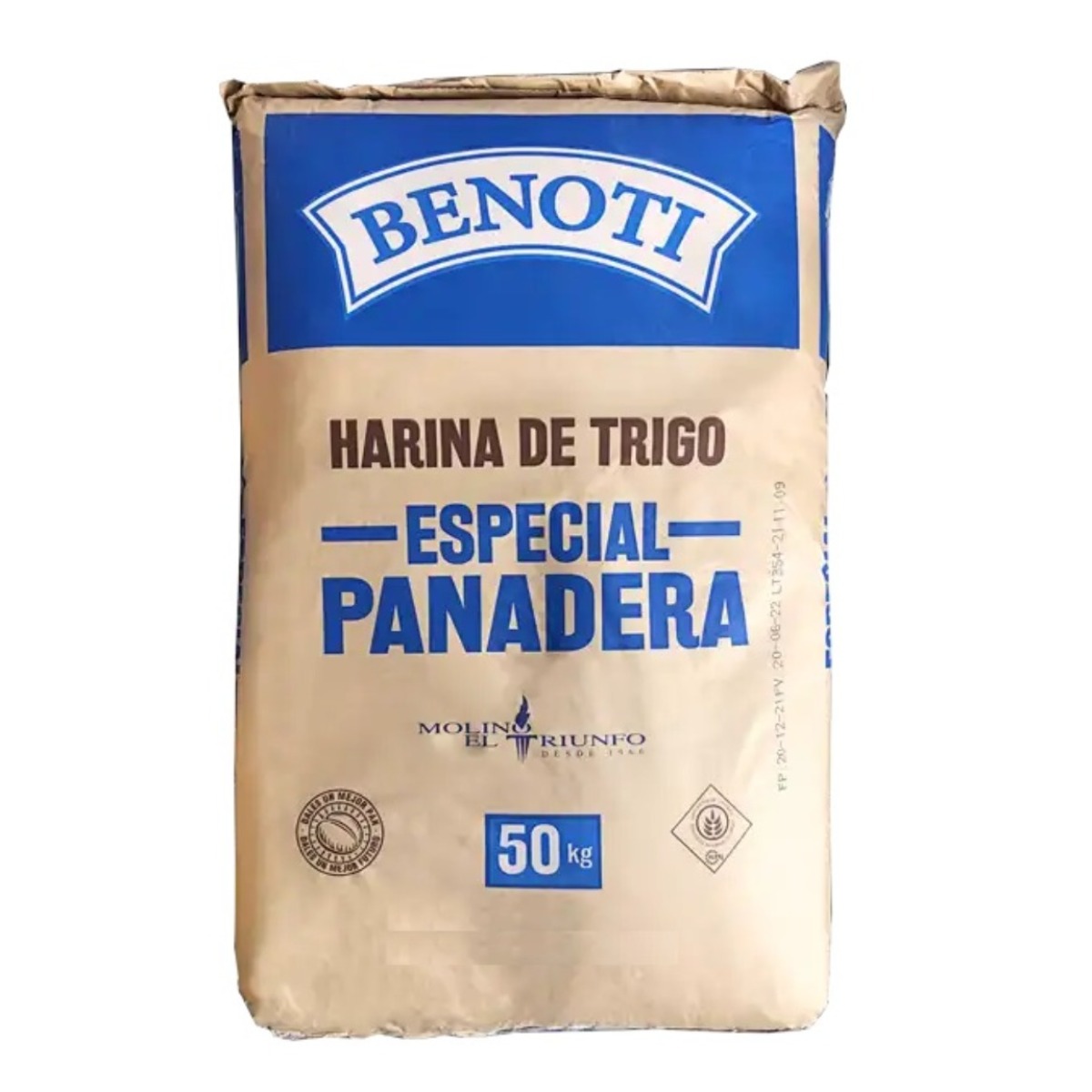 HARINA DE TRIGO BENOTI ESPECIAL X 50 KG