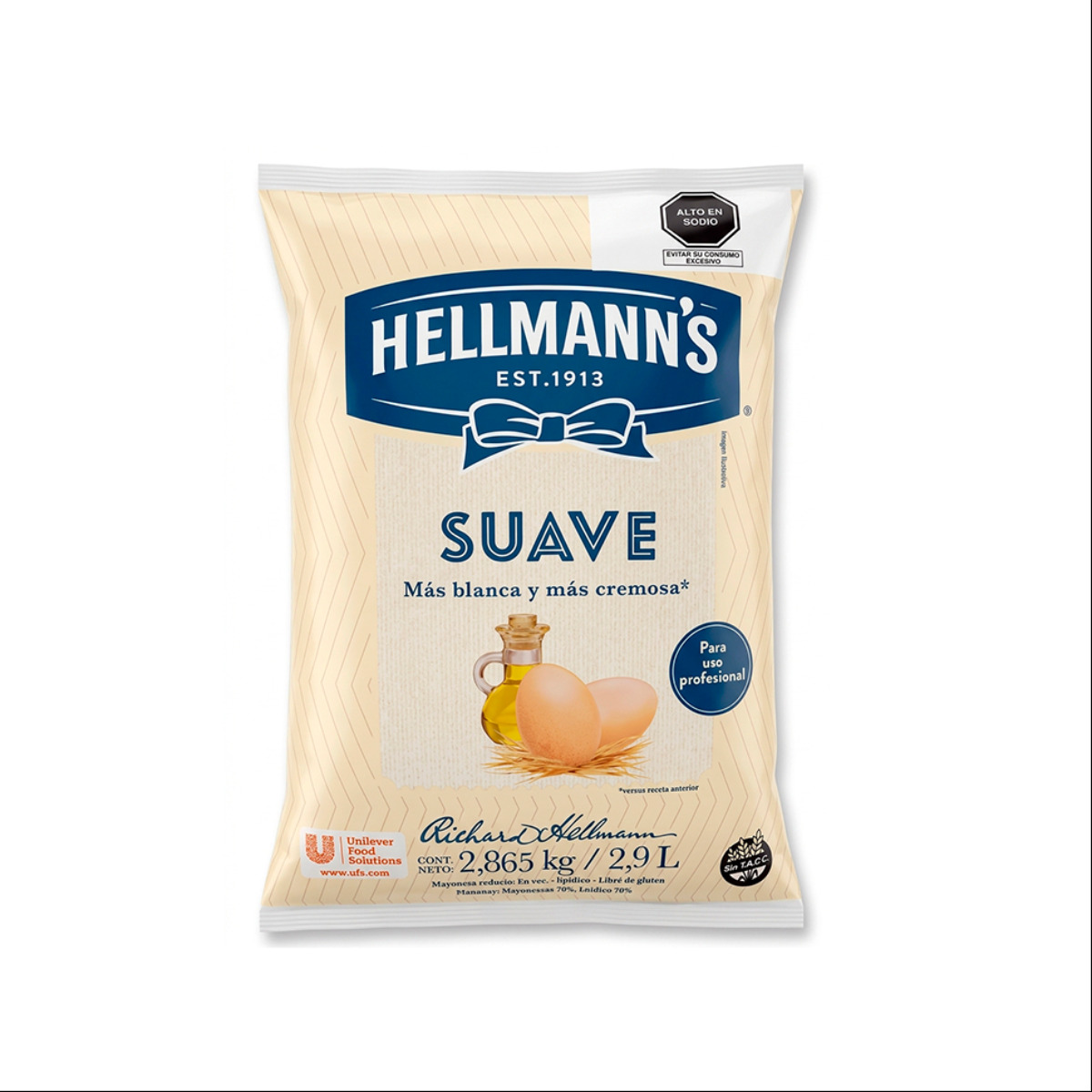 MAYONESA HELLMANS X 2.865 KG
